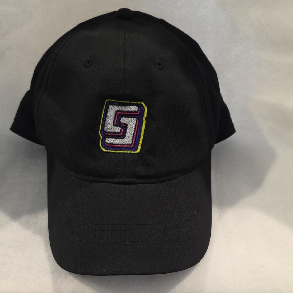 Nike Black Cap with Multicolor Logo